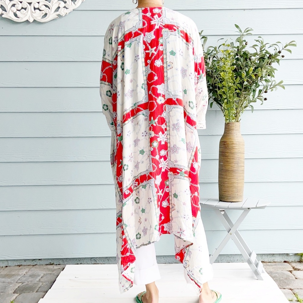 NWT MISS LOVE Floral print kimono - Picture 5 of 5